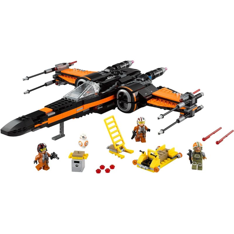 Lego® Star Wars 75102 Poe’s X-wing Fighter (2015) 717 peças Lego original