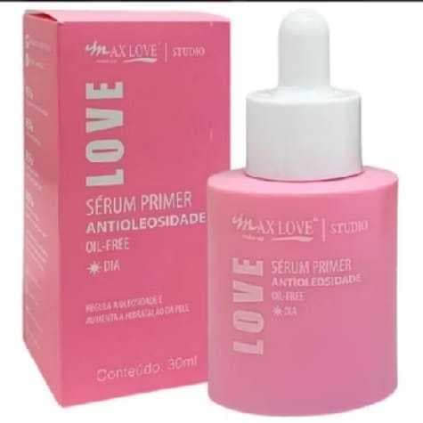 Sérum Primer Antioleosidade Dia Oil-Free Max Love 30ml