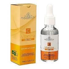 PhálleBeauty Sérum Vitamina C Booster 30ml - Reduz Linhas e Flacidez, Hidratação e Clareamento