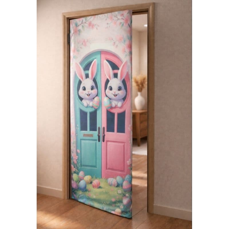 capa para portas elasticadas estampas Páscoa