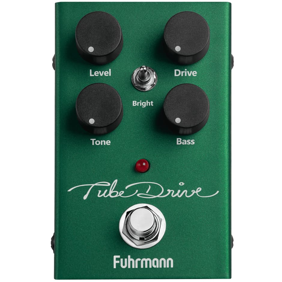 Pedal De Efeito Analógico Tube Drive TD10 Fuhrmann Cor Verde
