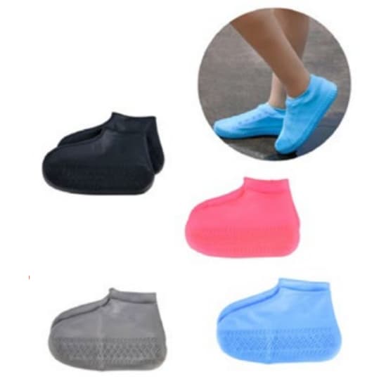 Lote Par Capa Para O Pé Silicone Chuva