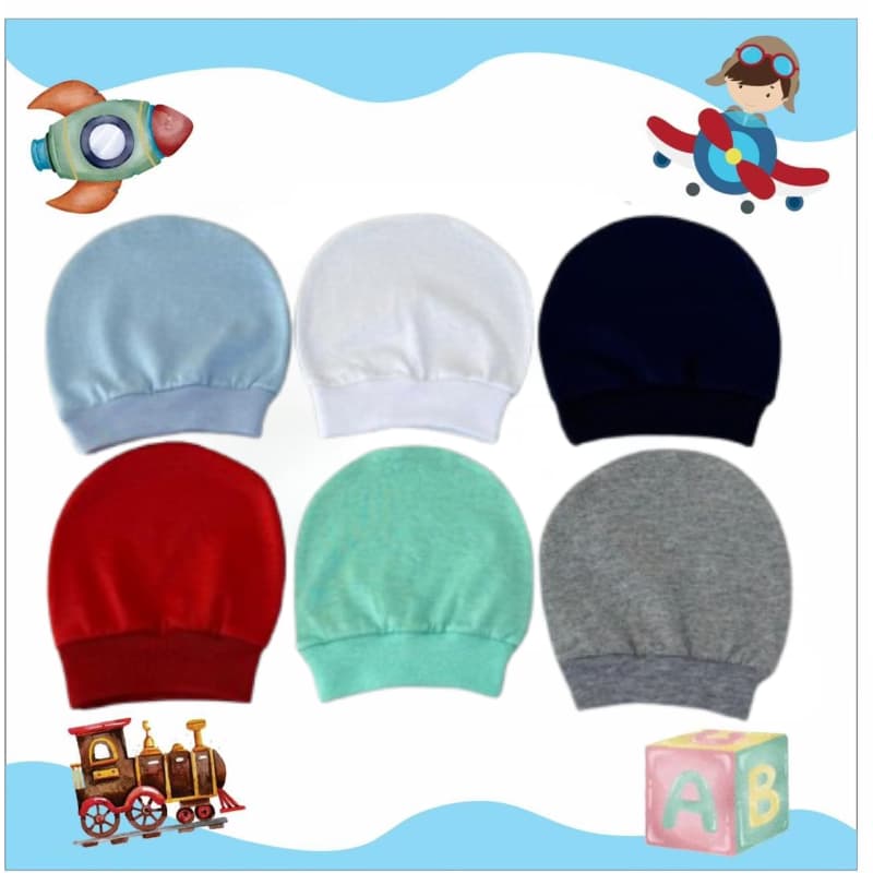 Kit Toucas Para Bebê Recèm Nascido Temos 2 Opções Kit 3 e 6 Peças Malha Hipoalergênico 100% Algodâo.
