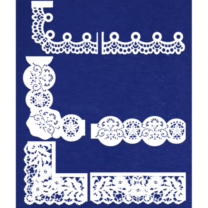 Stencil para Pintura Conjunto Canto e Extensão grupo 3