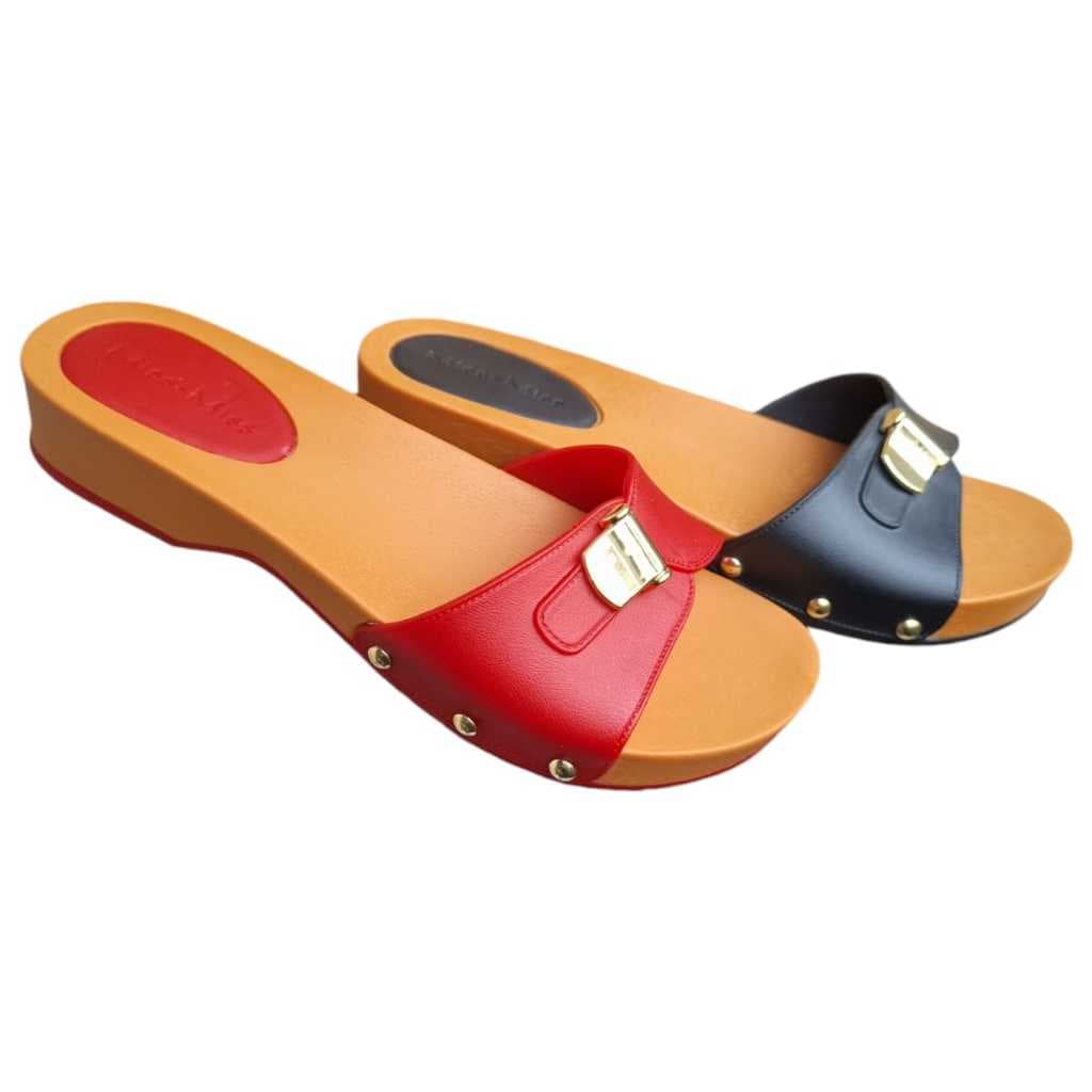 Tamanco Retrô:francesinha Missmiss Kit 2pares Sortidas 10212