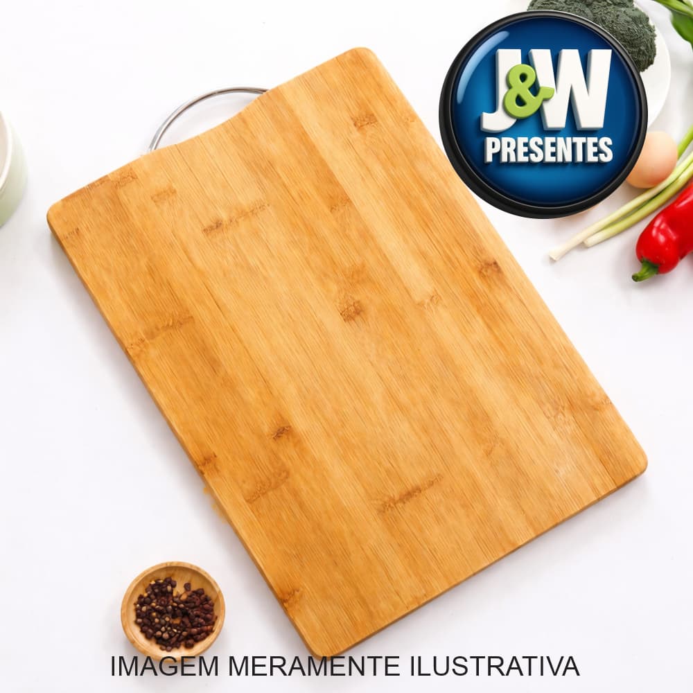 Tábua De 100% bambu Grande para Carne Legumes fruta Ecológico Bambu Com Alça