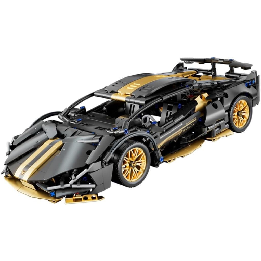 Blocos de Montar Carro Super Esportivo Estilo Supercarro Lamborghini Lacrado – 1186 Peças