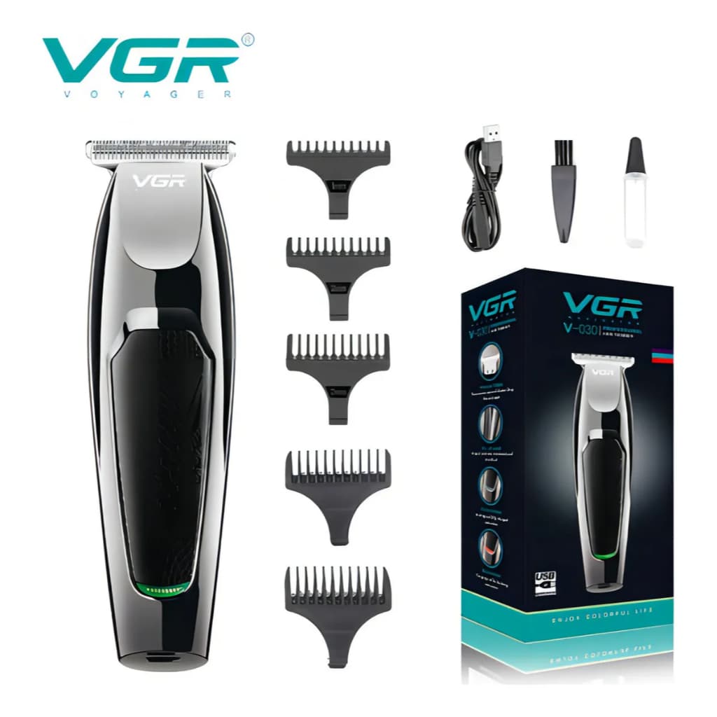 Máquina De Acabamento Vgr V-030 Profissional Sem Fio Preto 127/220v