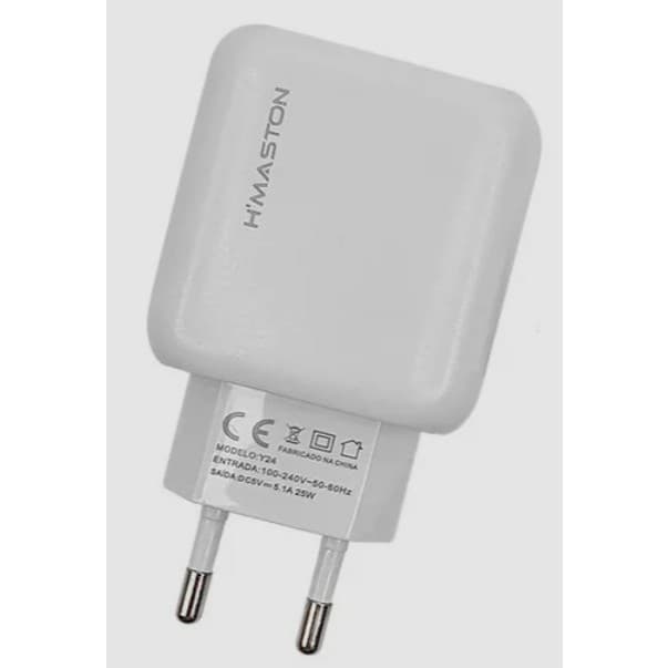 Carregador Turbo 25W duas Saídas USB 5.1A