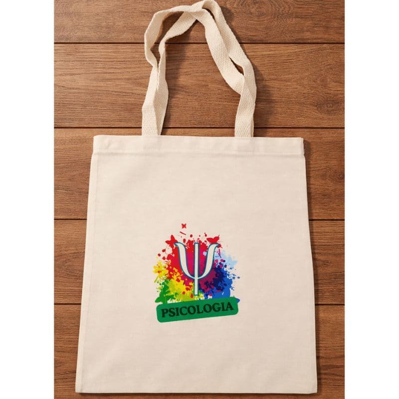 Sacola Ecobag em algodão cru 32x38cm