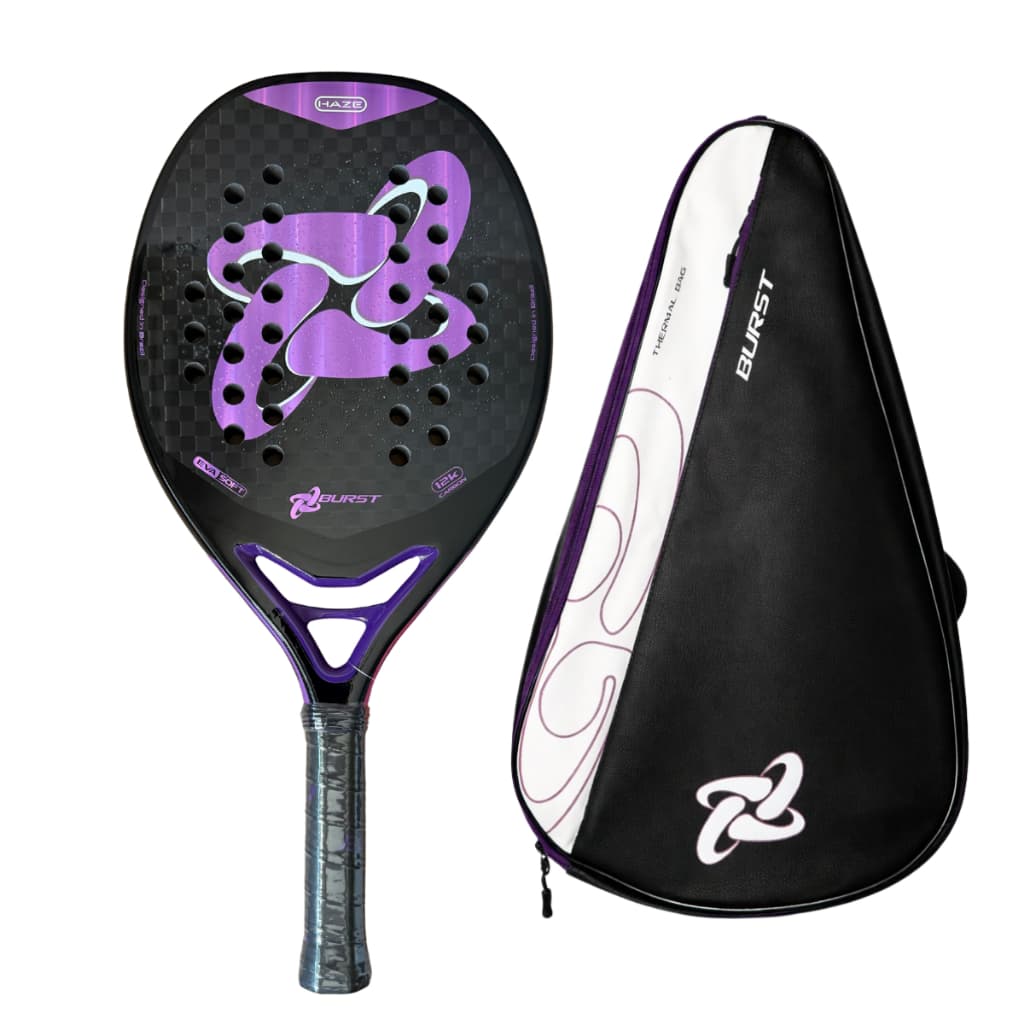 Raquete de Beach Tennis BURST Haze 12K Carbon Purple