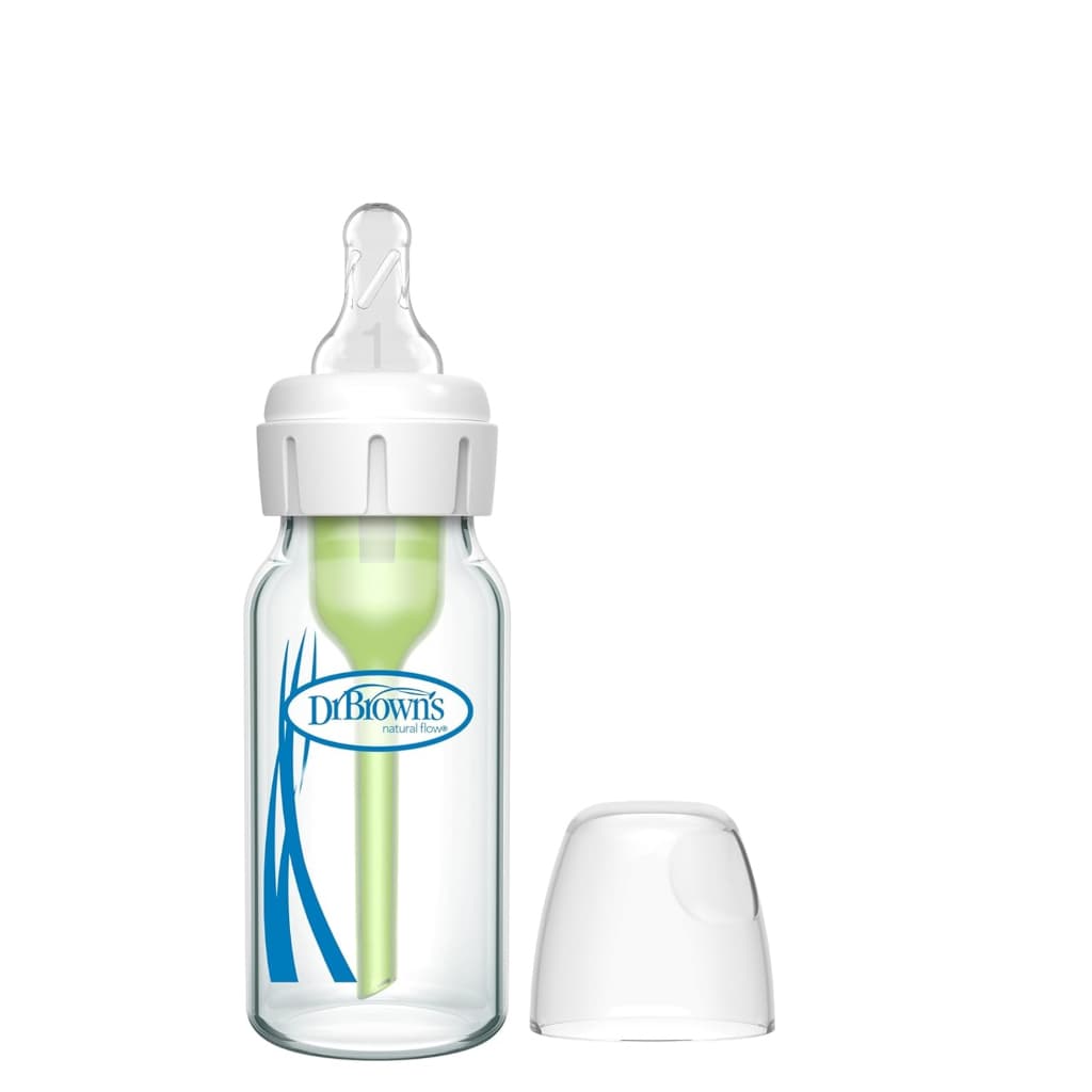 Mamadeira 120ml Dr Browns Estreita Bico Fase1 De 01 Un 0a3 M Transparente Liso