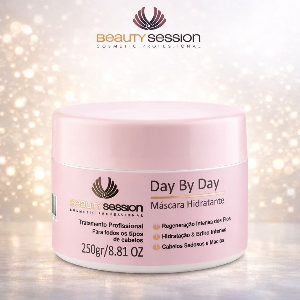 Máscara de Hidratação Day By Day 250gr Beauty Session Professional