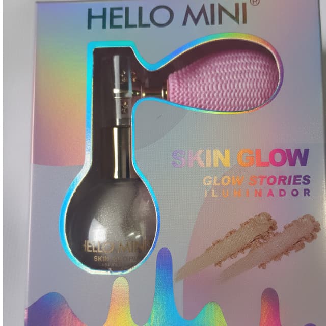 Iluminador Spray Hello Mini para Corpo e Cabelo