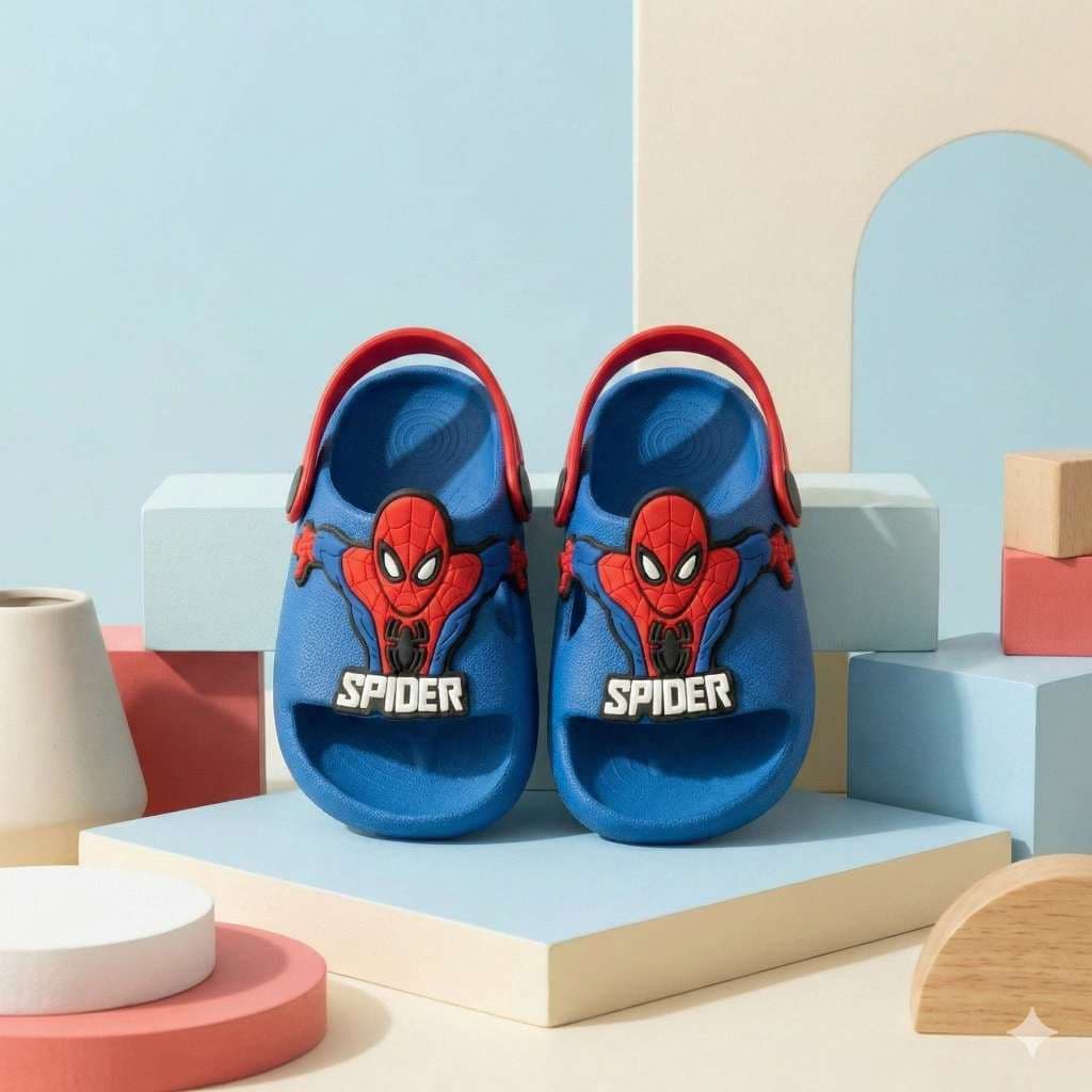 Chinelo Infantil Nuvem Meninos Personagens Herói Desenhos Macio Leve Confortável