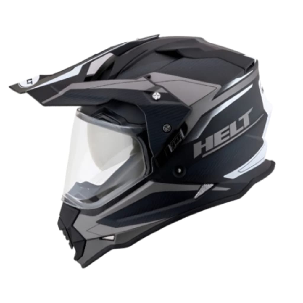 Capacete Off road Cross Vision Aventure Titanium Com Oculos Interno 58 Original Helt