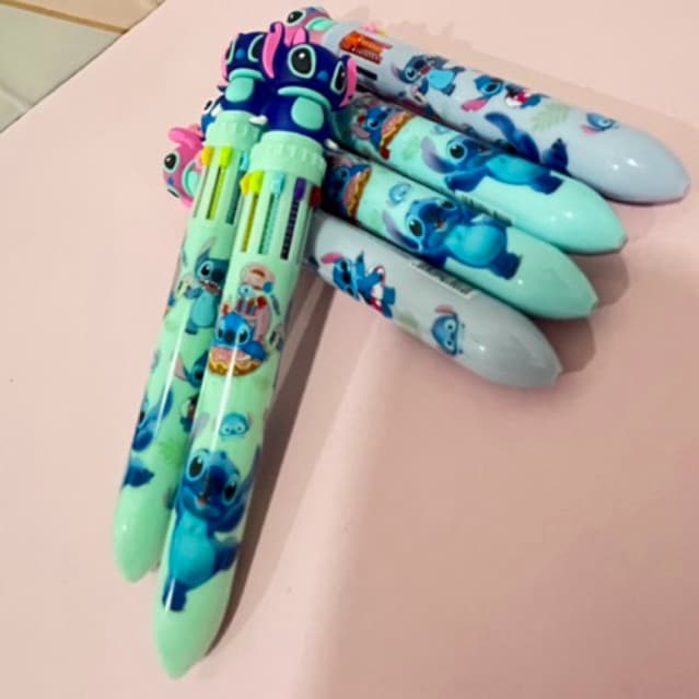 ✨ KIT DE CANETAS STITCH – SUPER FOFO! ✨