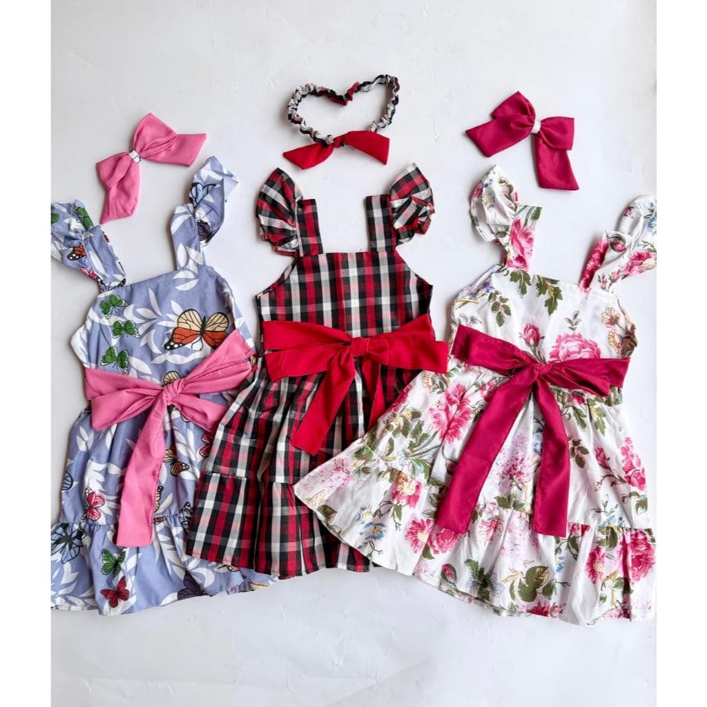 Kit Vestido Festa Junina Infantill | Kit Roupa Infantil Menina  2, 3, 4 ANOS