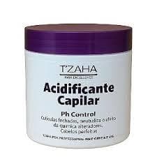 Acidificante Capilar Profissional Mascara Hidratante Equilibra o P.h do Cabelo Pós Química 500g