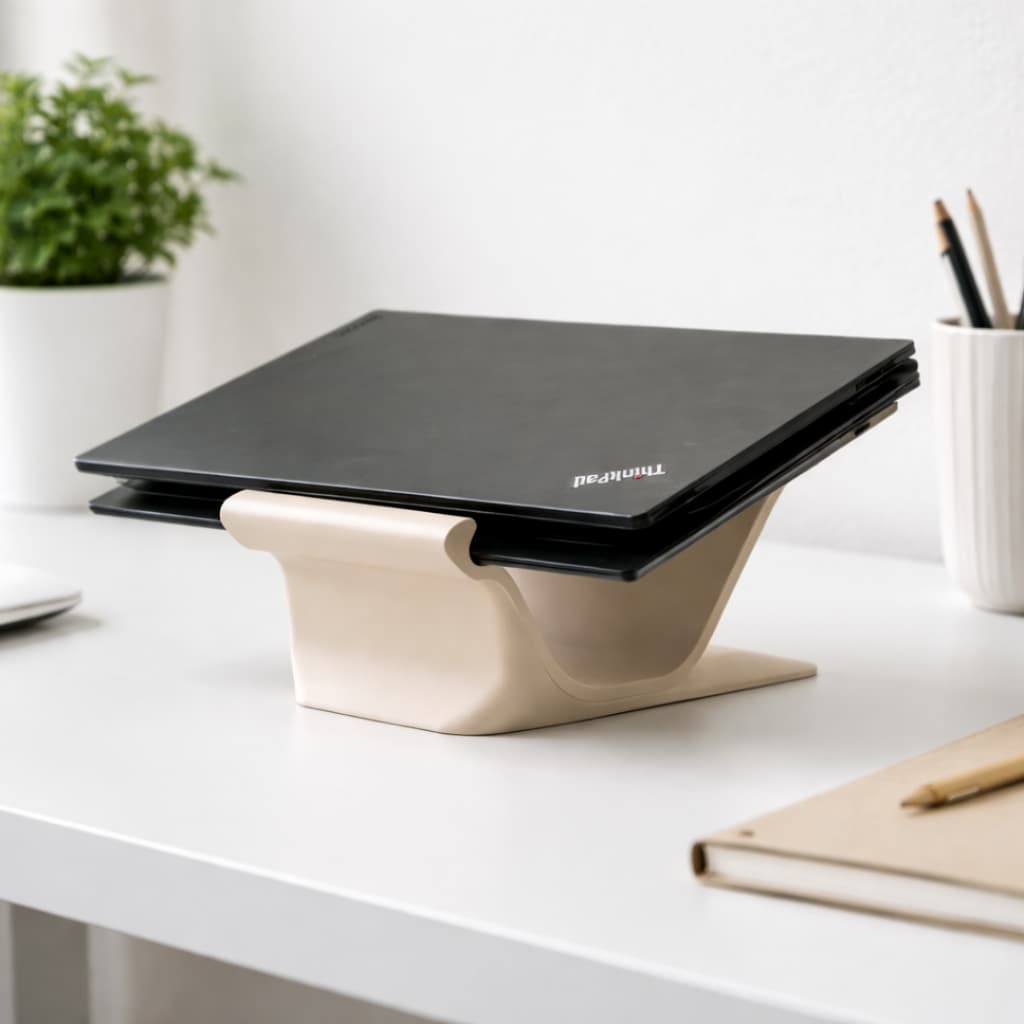 Suporte Ergonômico para Notebook com Base Elevada | Ajuste de Altura, Ventilação e Mais Conforto