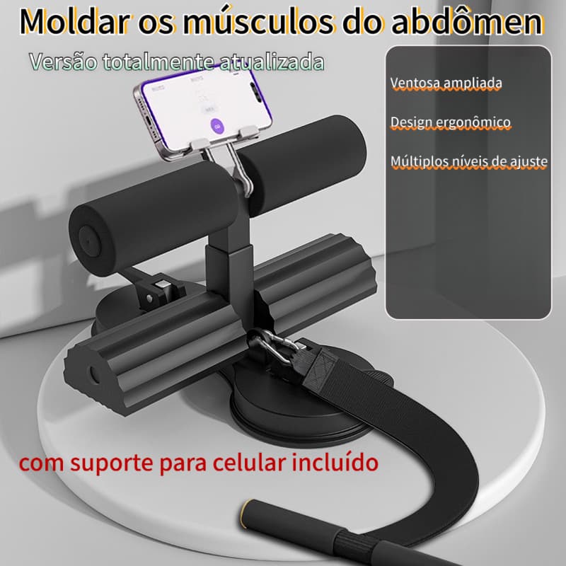 Equipamento de Fitness com Ventosas Antiderrapantes para Treino em Casa