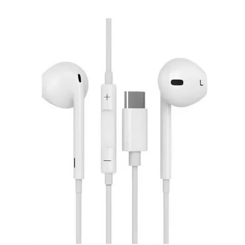Fone de Ouvido com Microfone – Entrada Tipo C – Som Estéreo de Qualidade