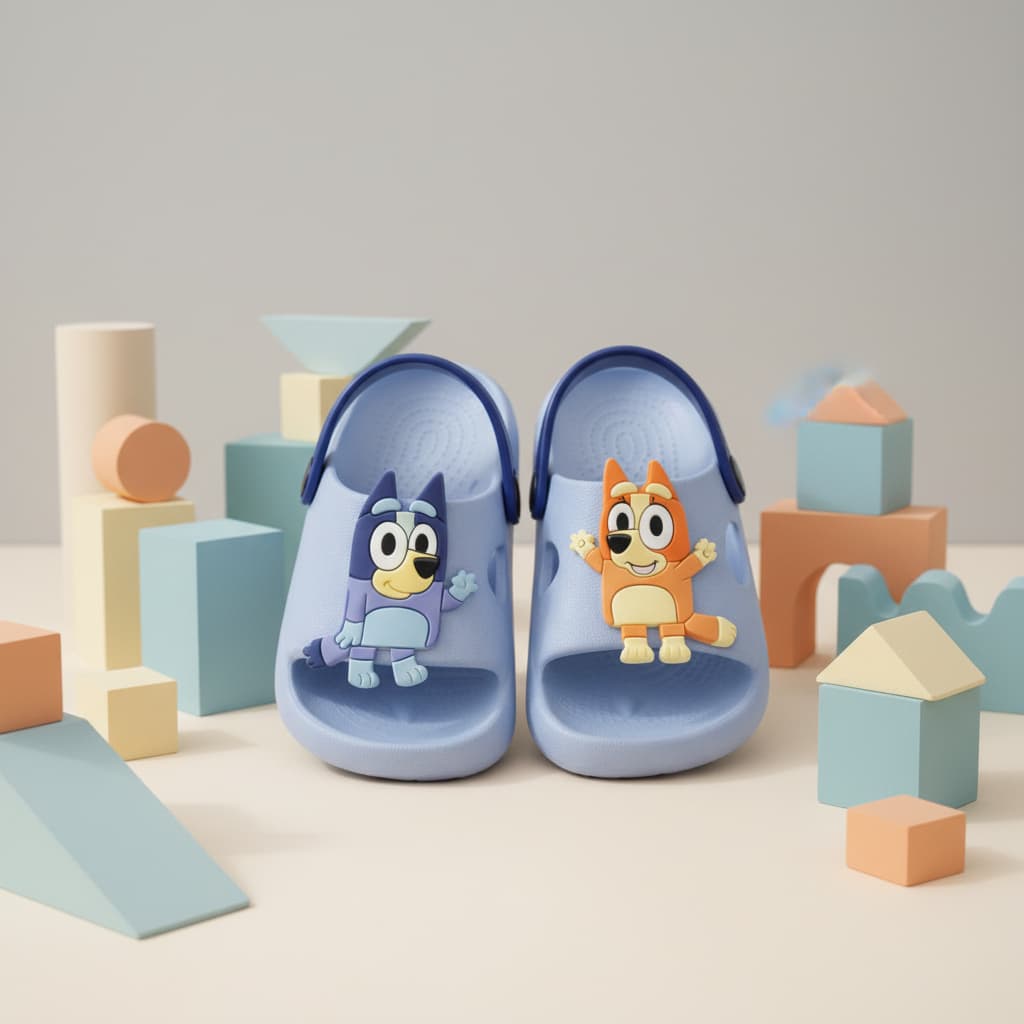 Chinelo Infantil Nuvem Meninos Desenhos Personagens Macio Confortável Resistente Leve