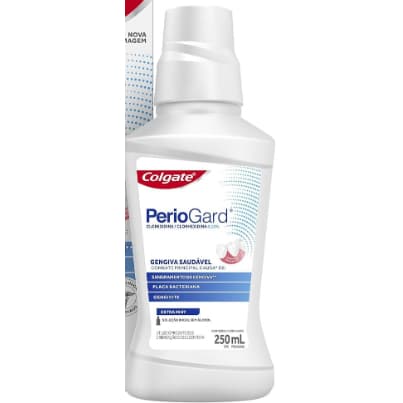 Enxaguante Bucal Colgate PerioGard Extra Mint Sem Álcool 250ml (SEM CAIXA)