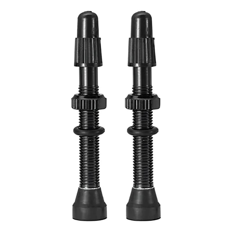 Par Válvulas Bicos Tubeless Presta Fino Alumínio 60mm Bike