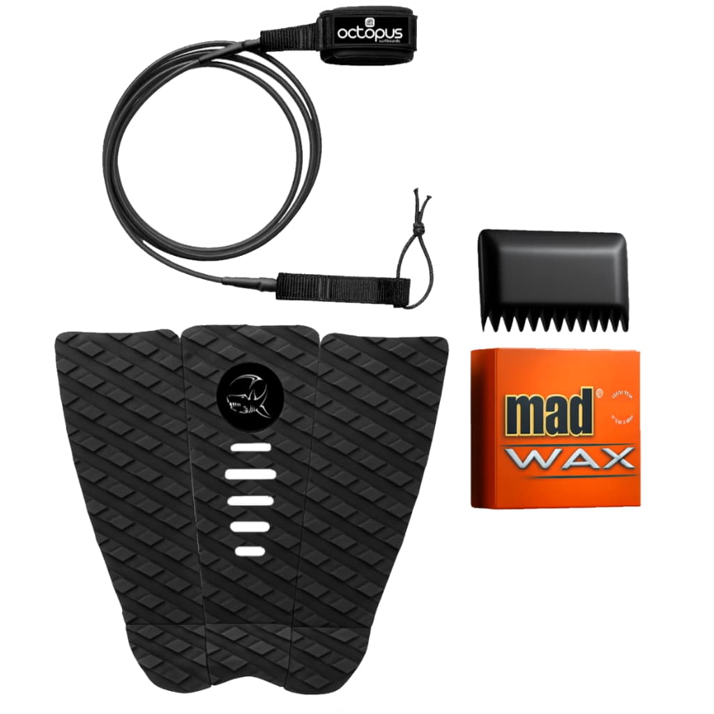 Deck Prancha De Surf Andiderrapante + Leash Surf 6 X 6,5mm
