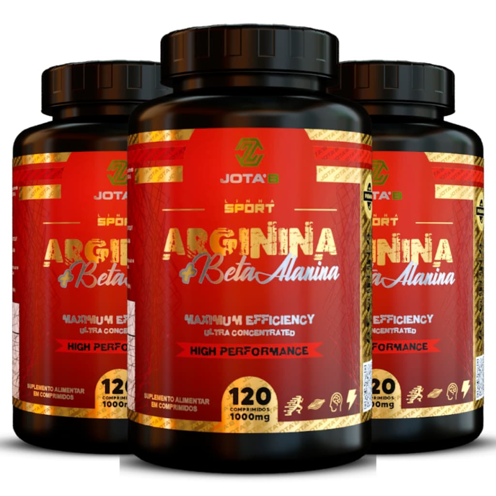 Suplemento Arginina + Beta-Alanina  performance, aumento de energia e resistência física desempenho