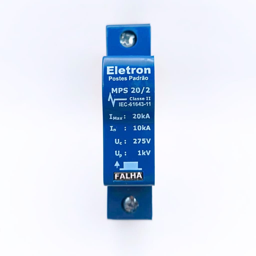Dps 20ka 275v Classe Ii Protetor Surto Mps 20/2
