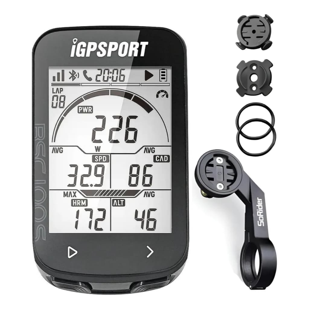 Ciclocomputador Gps Igpsport Bsc100s Suporte Avançado Bike