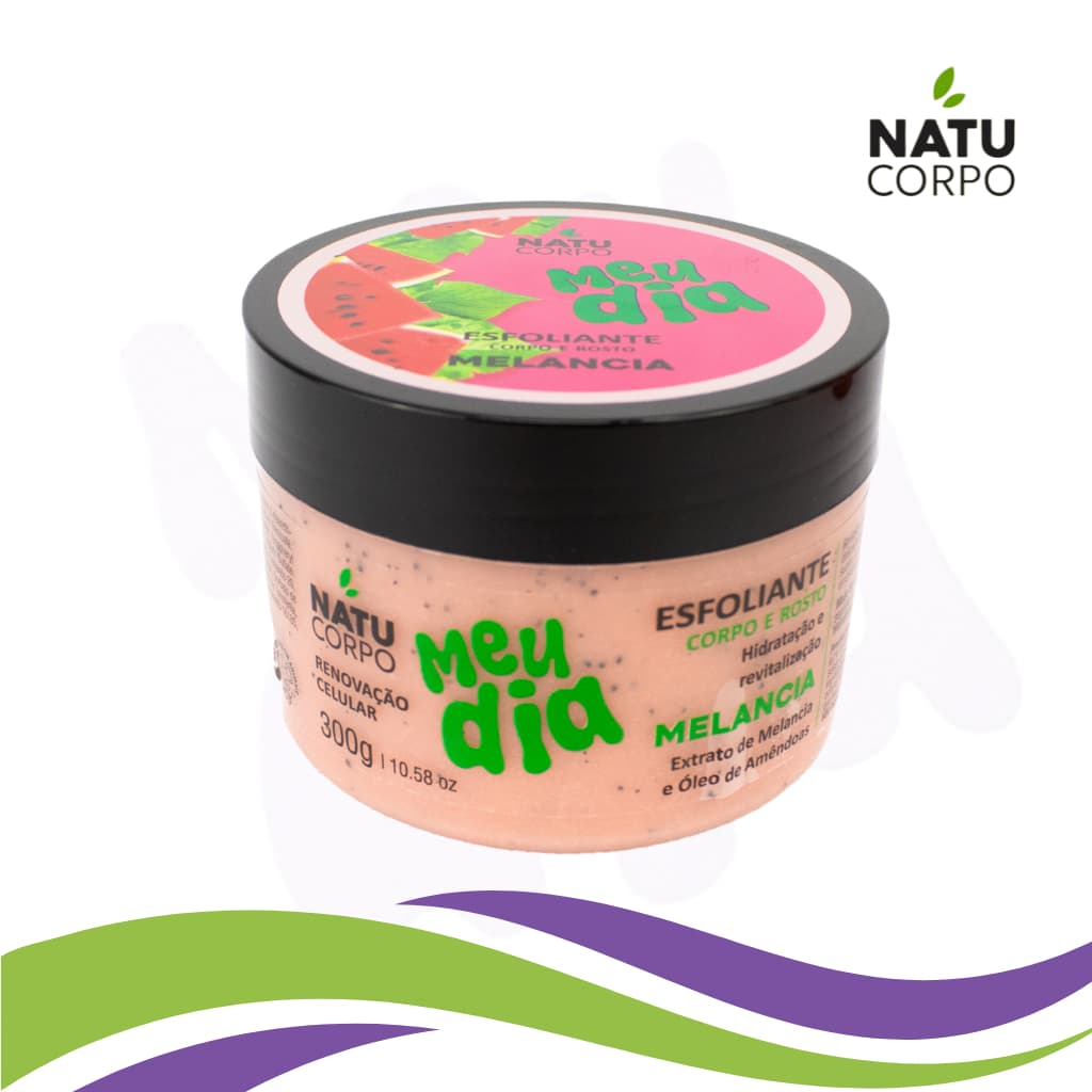 Esfoliante Melancia Natucorpo Meu dia 300g