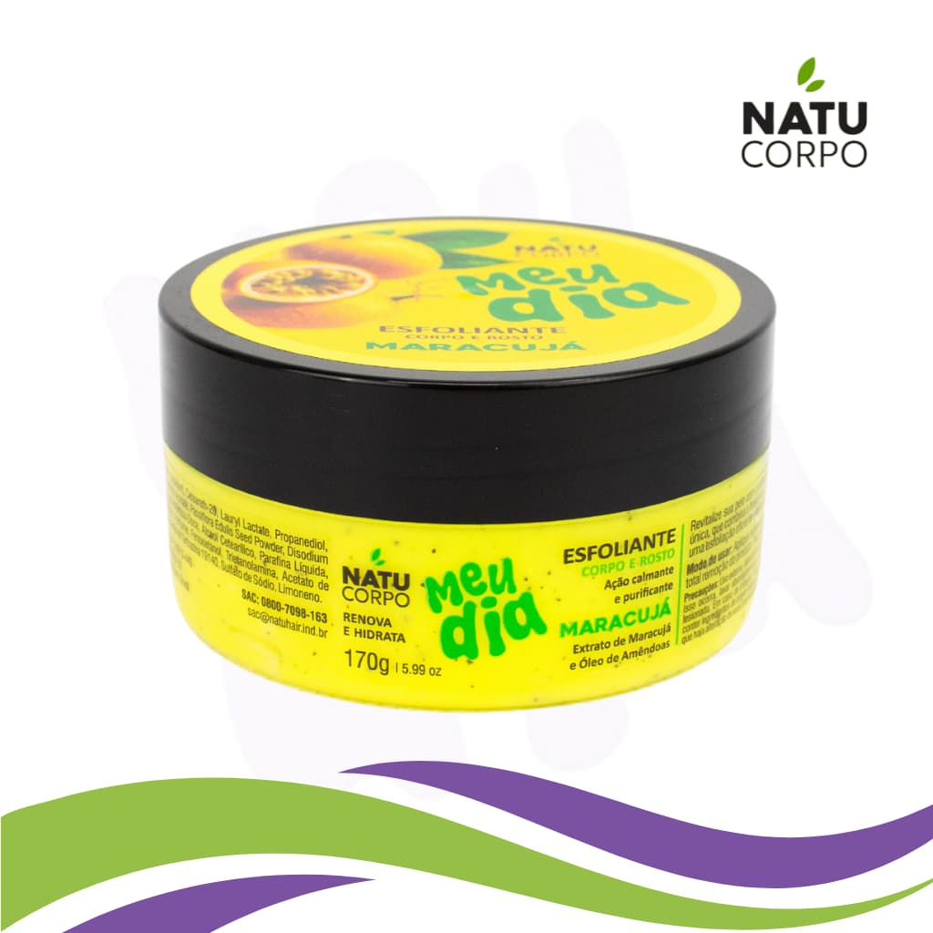 ESFOLIANTE MARACUJÁ NATUCORPO MEU DIA 170G