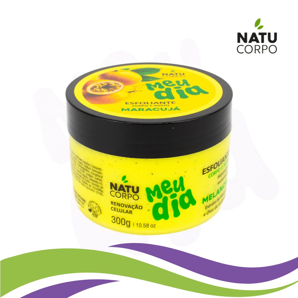 Esfoliante Maracujá Natucorpo Meu Dia 300g