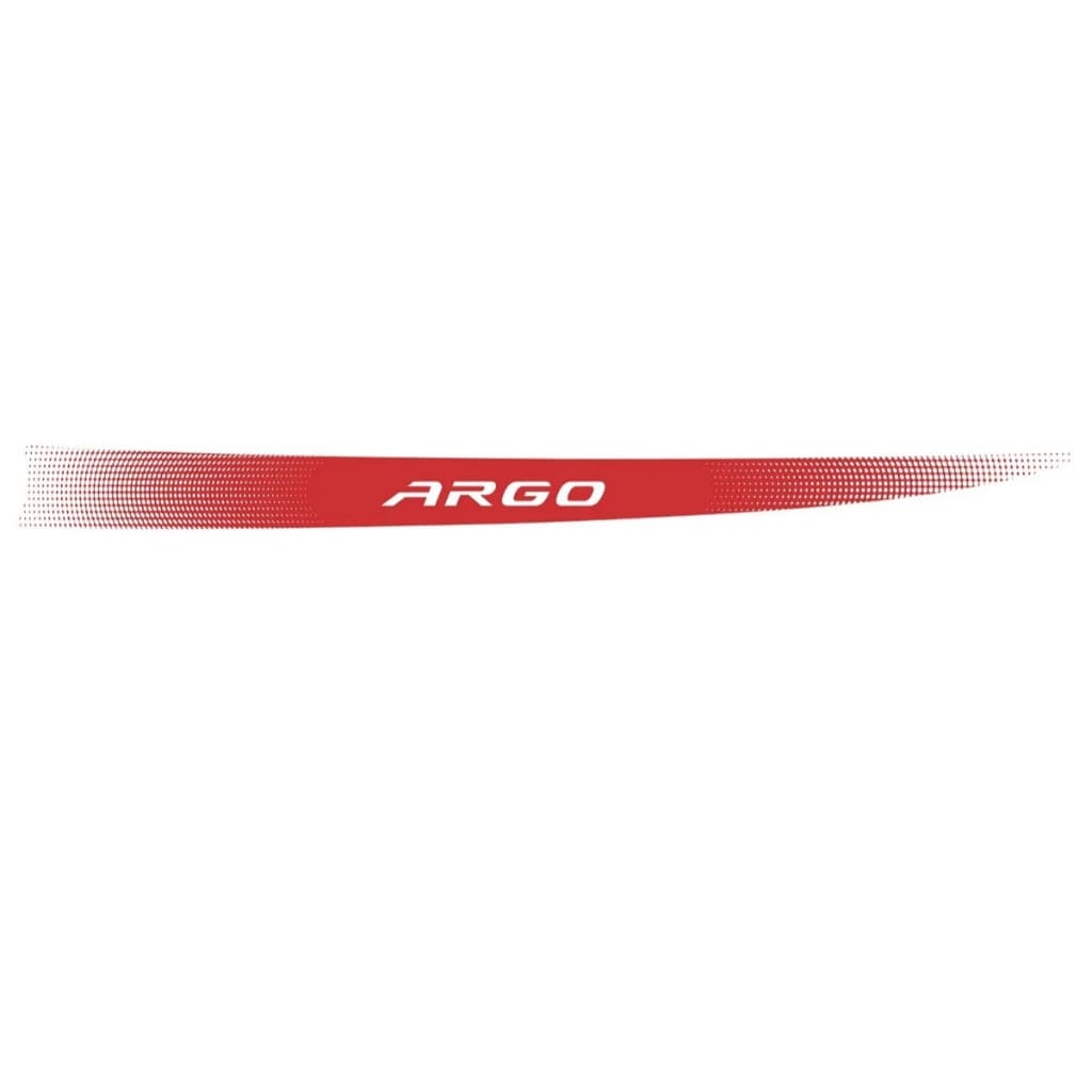 Emblema Resinado Adesivo Painel Fiat Argo 17 A 22 Vermelho