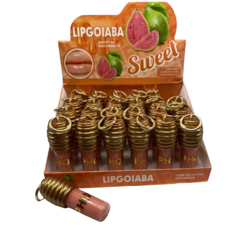 Lip Goiaba Sweet – Gloss Hidratante com Brilho Natural e Efeito Macio