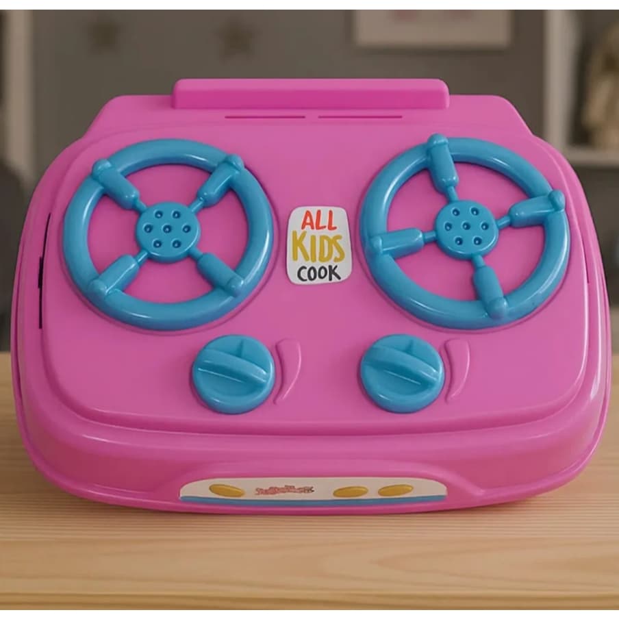 Fogão Infantil de Brinquedo 2 Bocas – Cozinha Faz de Conta – Play Toys