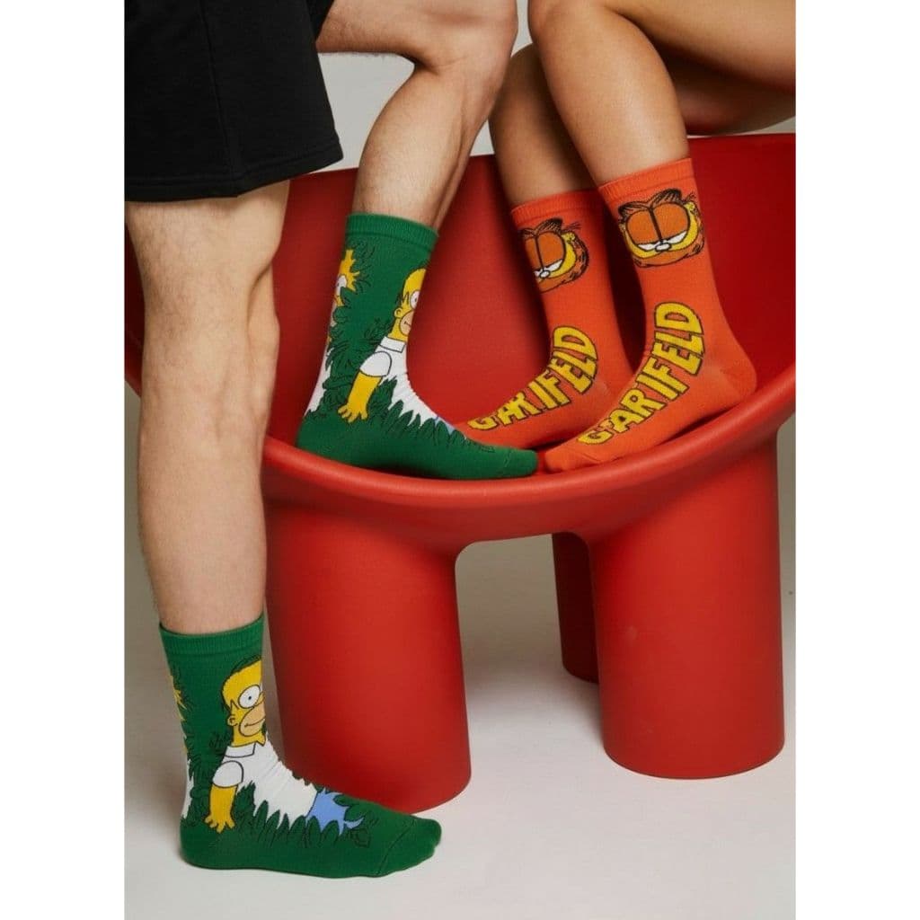 Kit 2 Pares de Meias Divertidas Adulto – Personagens | Unissex