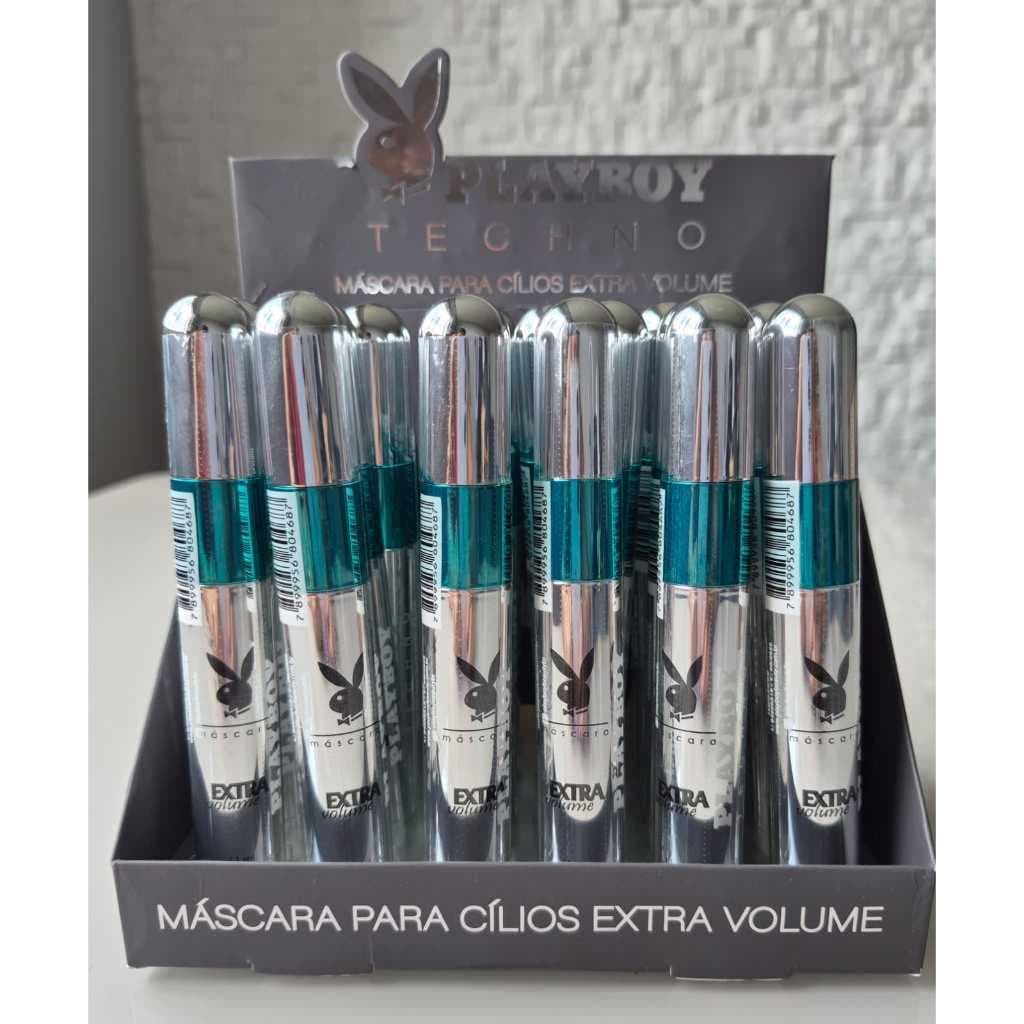 Máscara Para Cílios Rímel Extra Volume Playboy
