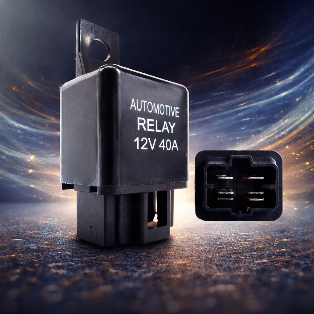 Rele Automotivo 4 Pinos Horizontal 40 Amperes Universal Auxiliar