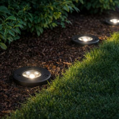 Balizador/Embutido de Solo LED – Blindado IP67 (Branco Quente)