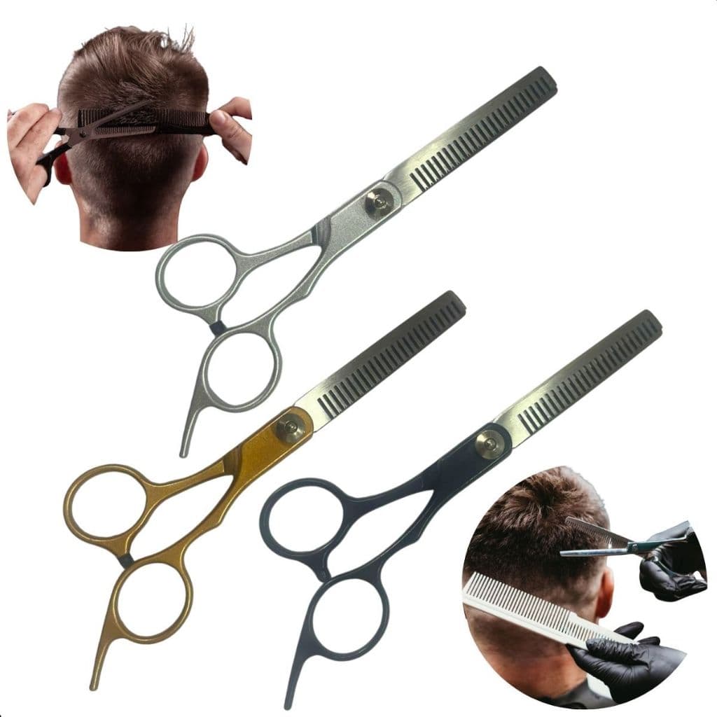 Tesoura Profissional Semi Dentada Cabelereiro