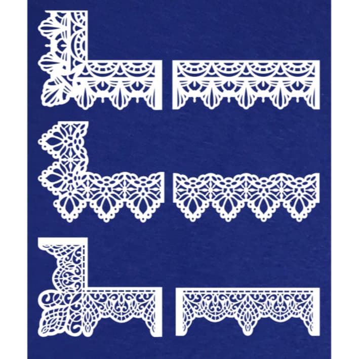 Stencil para Pintura Conjunto Canto e Extensão Grupo 6