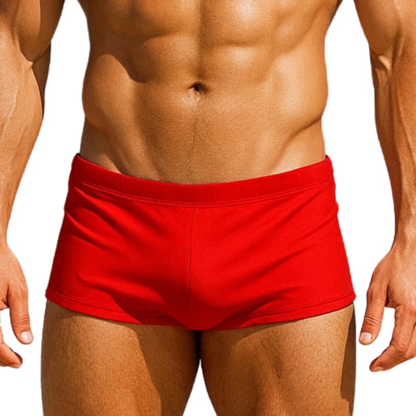 Sunga Masculina Boxer adulto Moda Praia Com Proteção Solar Uv50 Lançamento Verão
