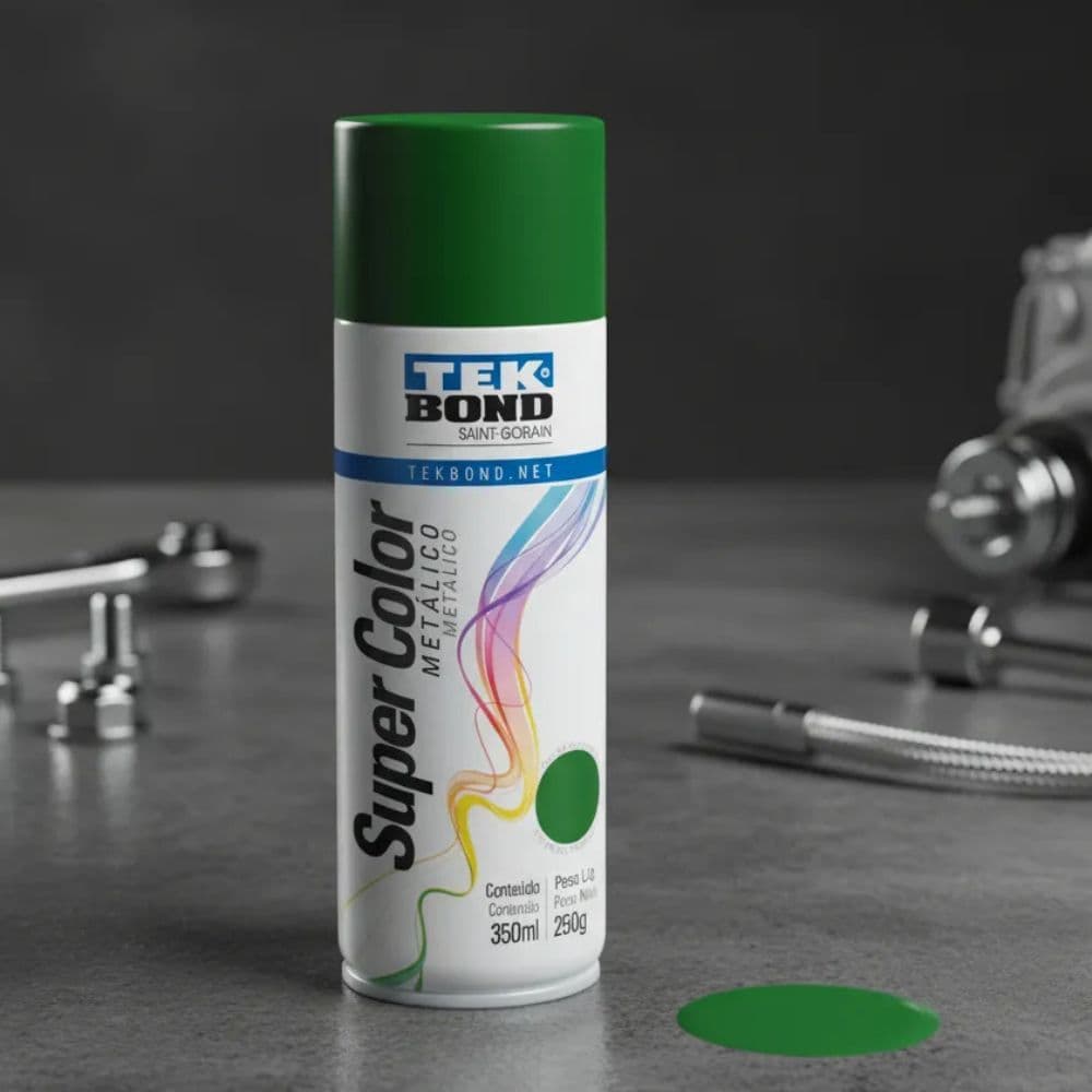 Tinta Spray Verde Metálico 350 ml