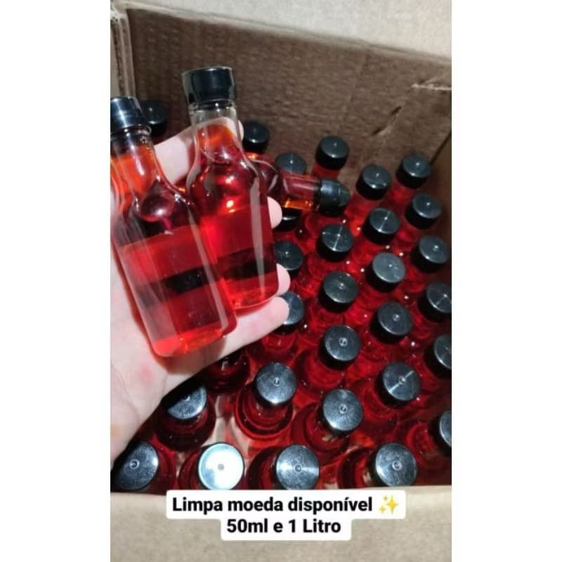 Limpa moeda antiga