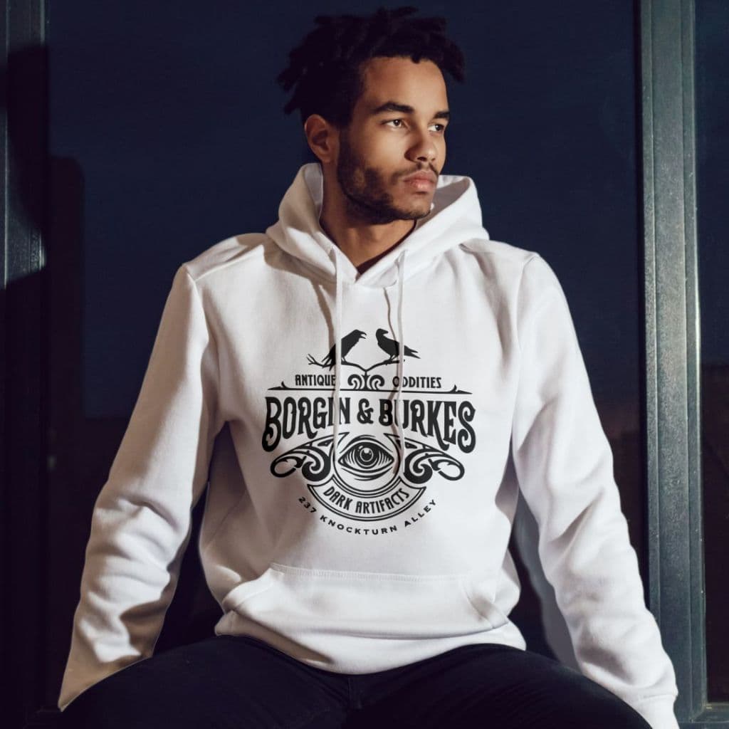 Moletom Harry Potter - Loja Borgin e Burkes - Blusa de Frio HP Masculino e Feminino