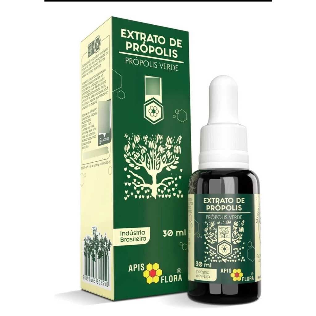 Extrato De Própolis Verde Apis Flora 30ml Sabor Sem Sabor (natural)